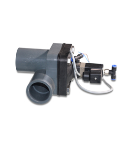 Feed valve, 50 mm, PSI, w/solenoid valve 48 volt (VF00016